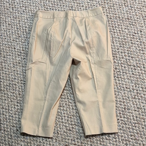 💙Talbots NWOT Tan Heritage Cropped Pants - Picture 3 of 8